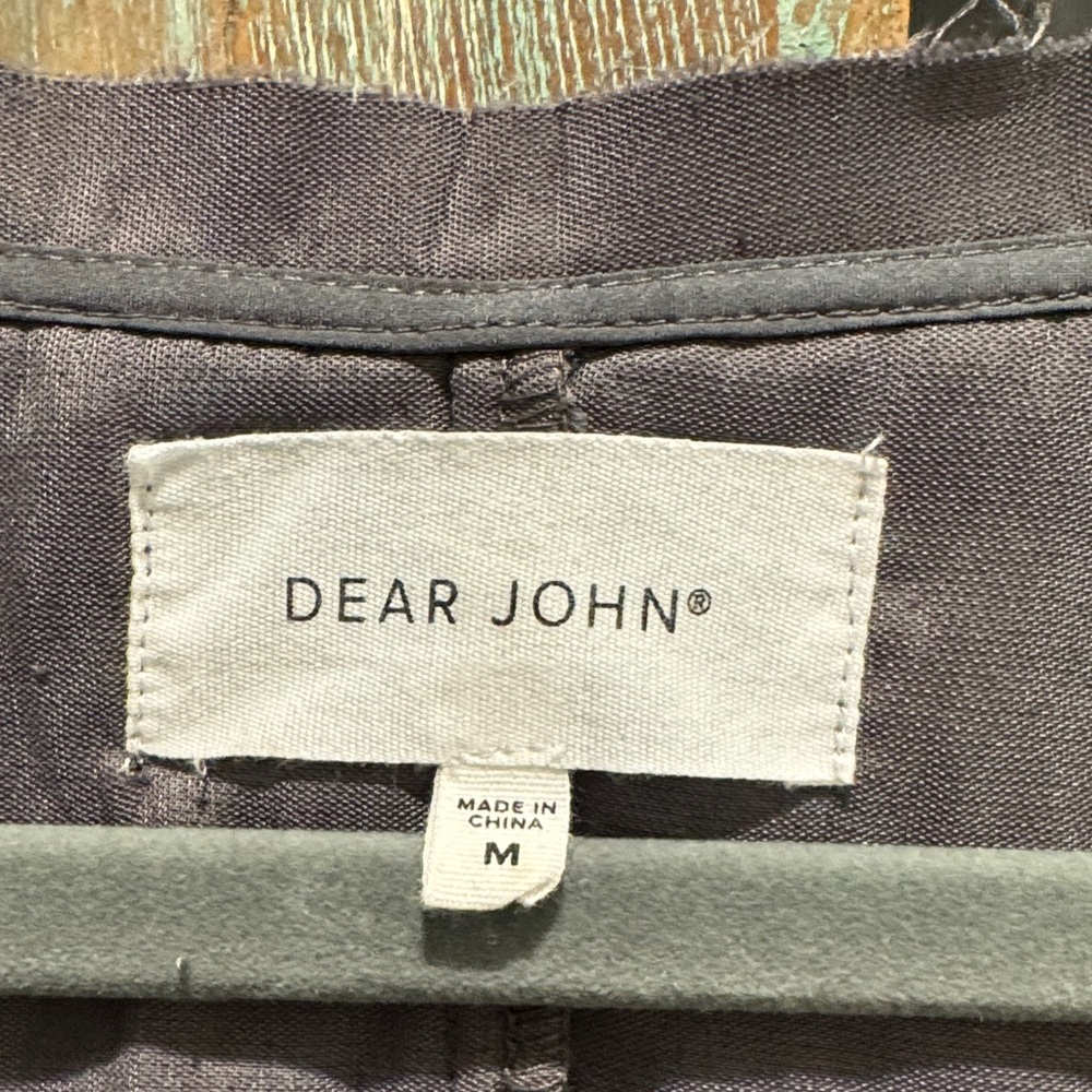 Dear John Navy Velvet Blouse - Picture 2 of 3